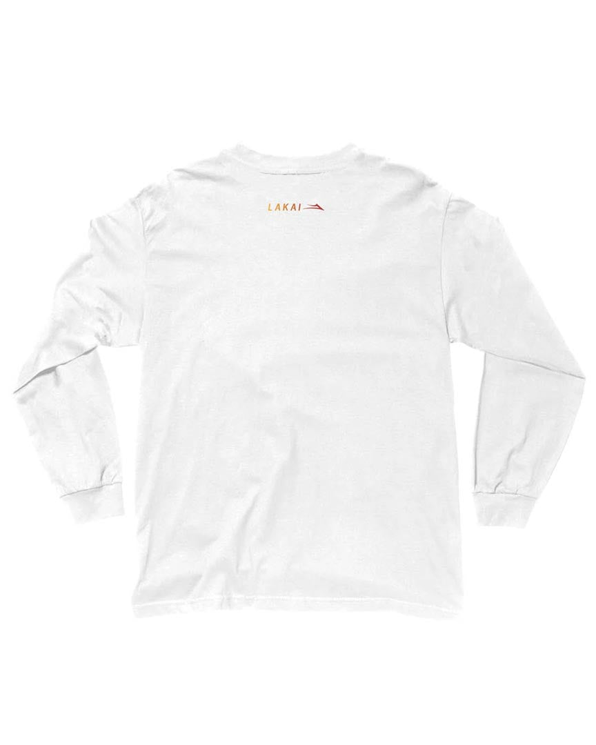 Never Say Die Long Sleeve T-Shirt - White