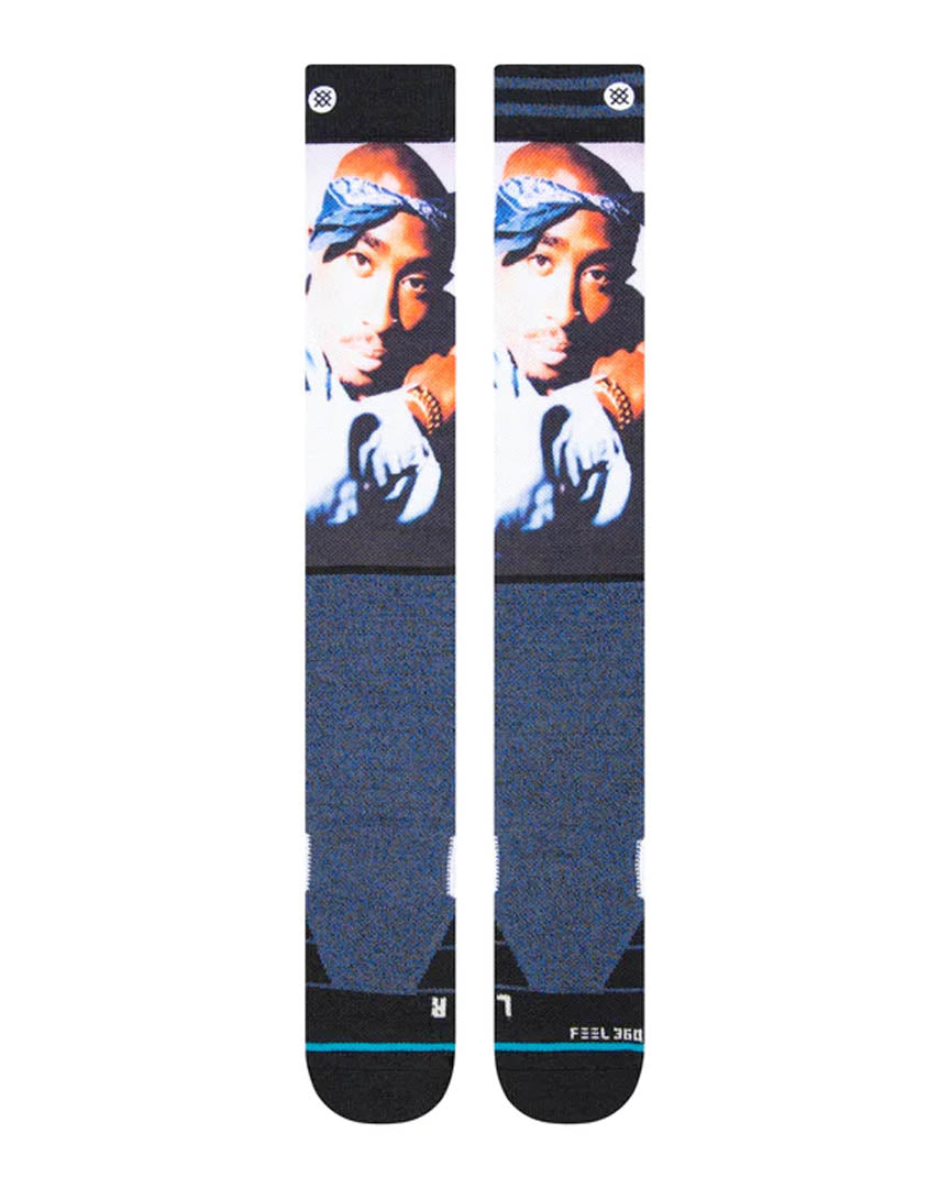 Chaussettes isolantes Tiupac Makaveli Snow - Black