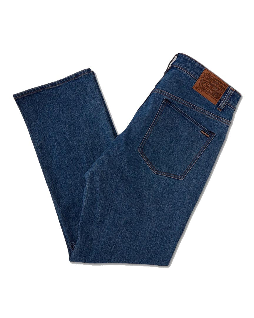 Modown Denim Jeans - Mid Marbled Indigo