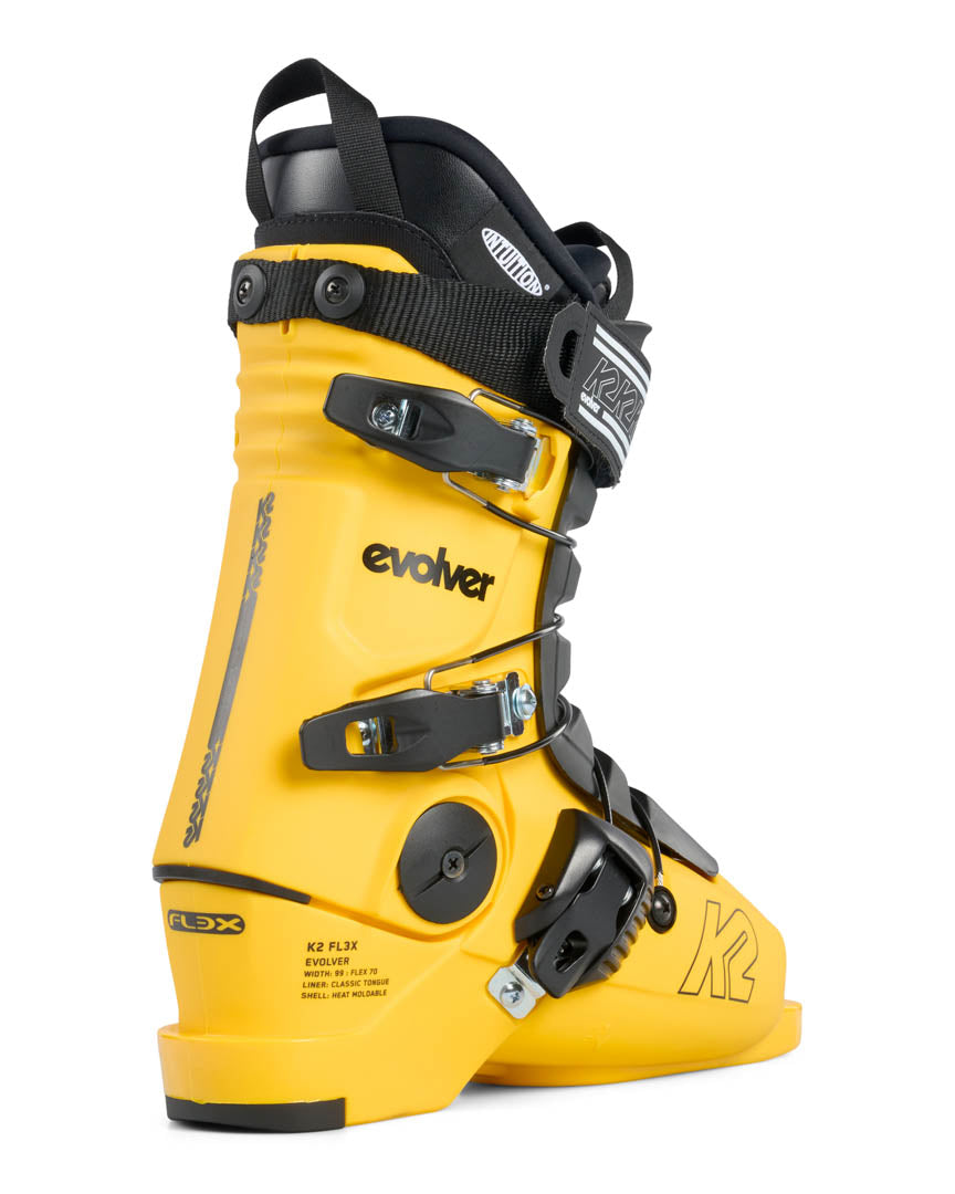 K2 Evolver Jr Ski Boots - Yellow 2023