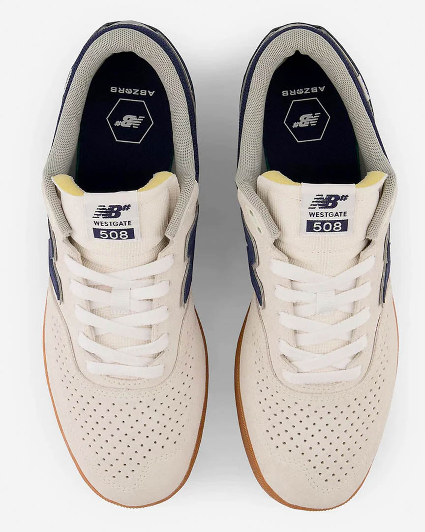 508 Brandon Westgate Shoes - White/Blue