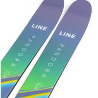 Line Pandora 104 Skis 2023 nose