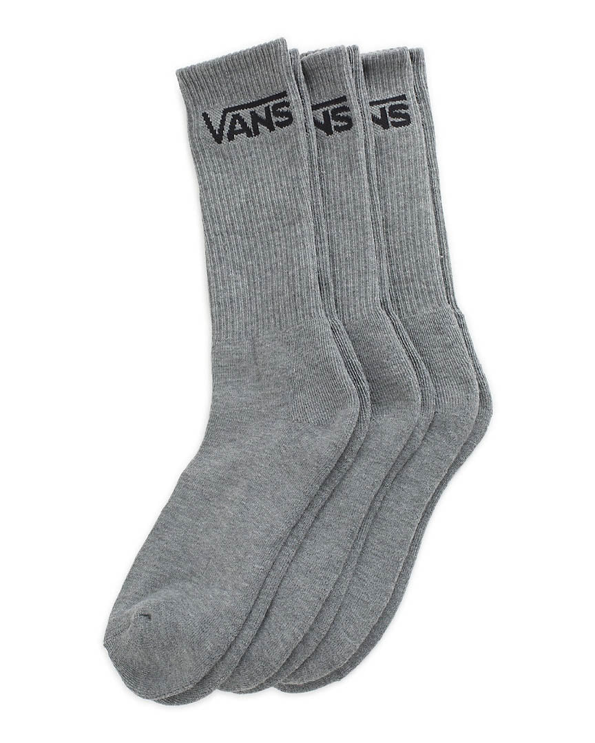 Classic Crew Socks - Heater Grey