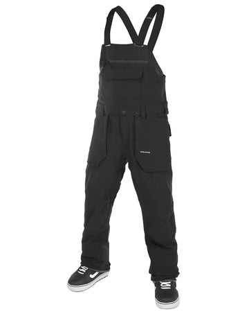 Roan Bib Overall Snow Bib - Black