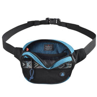 Oaker Mini Mega Hip Bag Handbag - Black/Blue