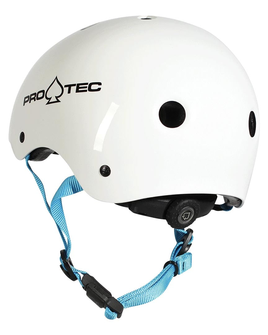 Protection Jr Classic Certified Helmet - Gloss White