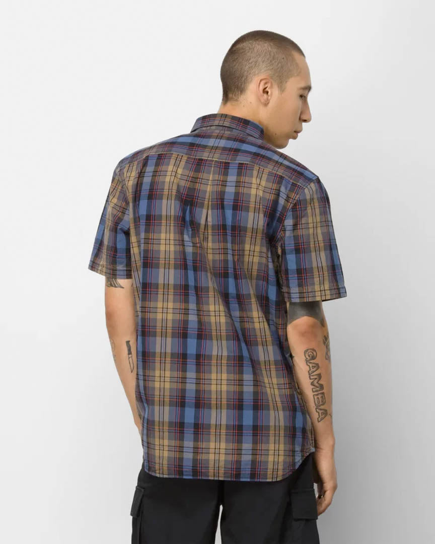 Campbell Shirt - True Navy/Dirt