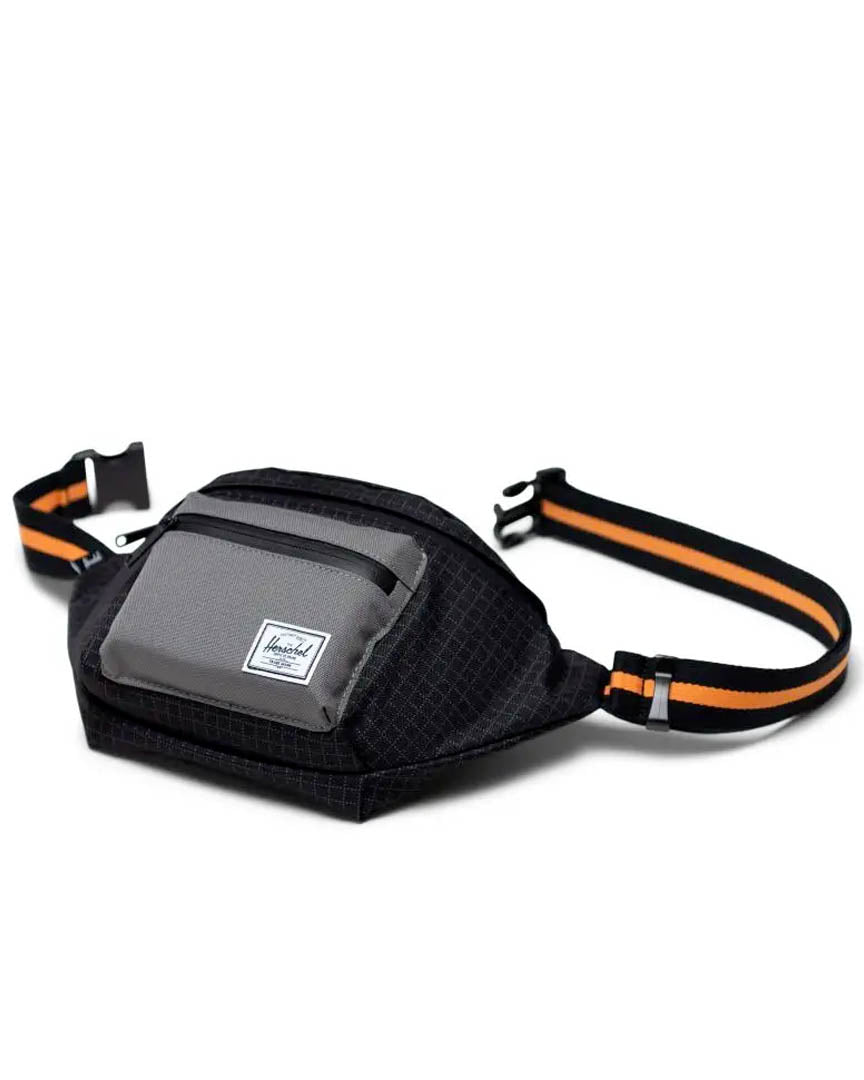 Seventeen Shoulder Bag - Black Grid