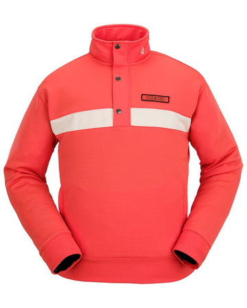 Fleece She Crew Fleece - Orange Shock