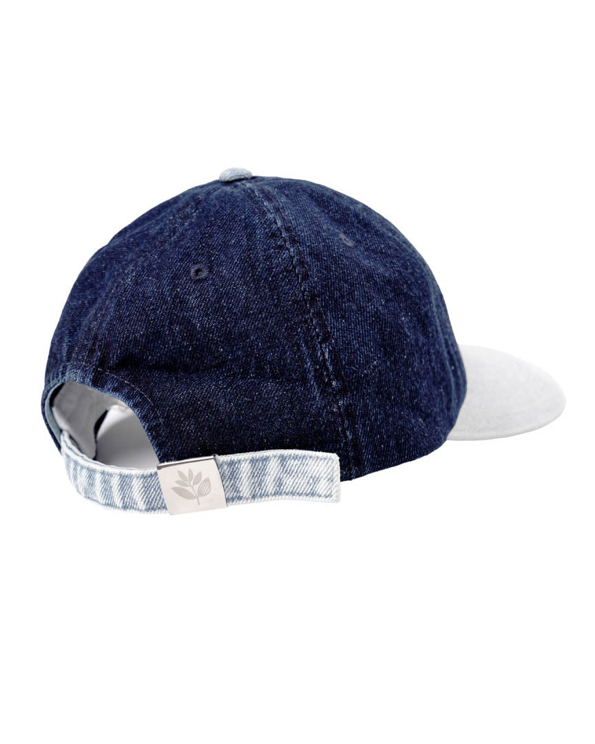 2 Tone Denim Hat - Blue