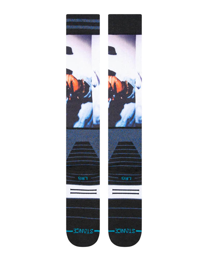Tupac X Stance Makaveli Snow OTC Thermal Socks - Black
