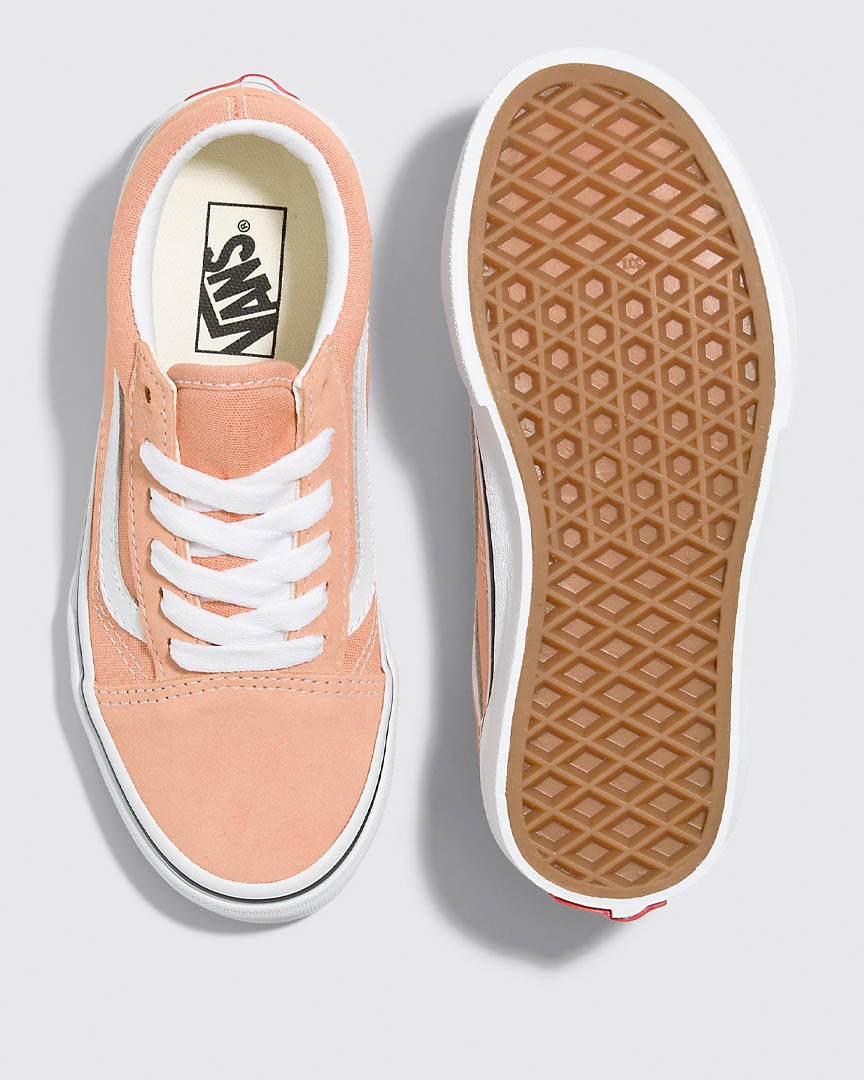 Kids  Old Skool Shoes - Color Theory Sun Baked