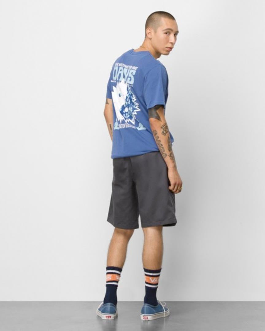 Authentic Chino Relaxed Shorts - Asphalt