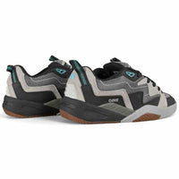 Devious Shoes - Charcoal Black Turquoise Nubuck