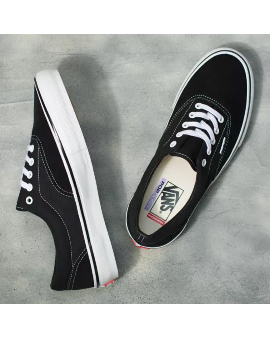 Skate Era Shoes - Black/White