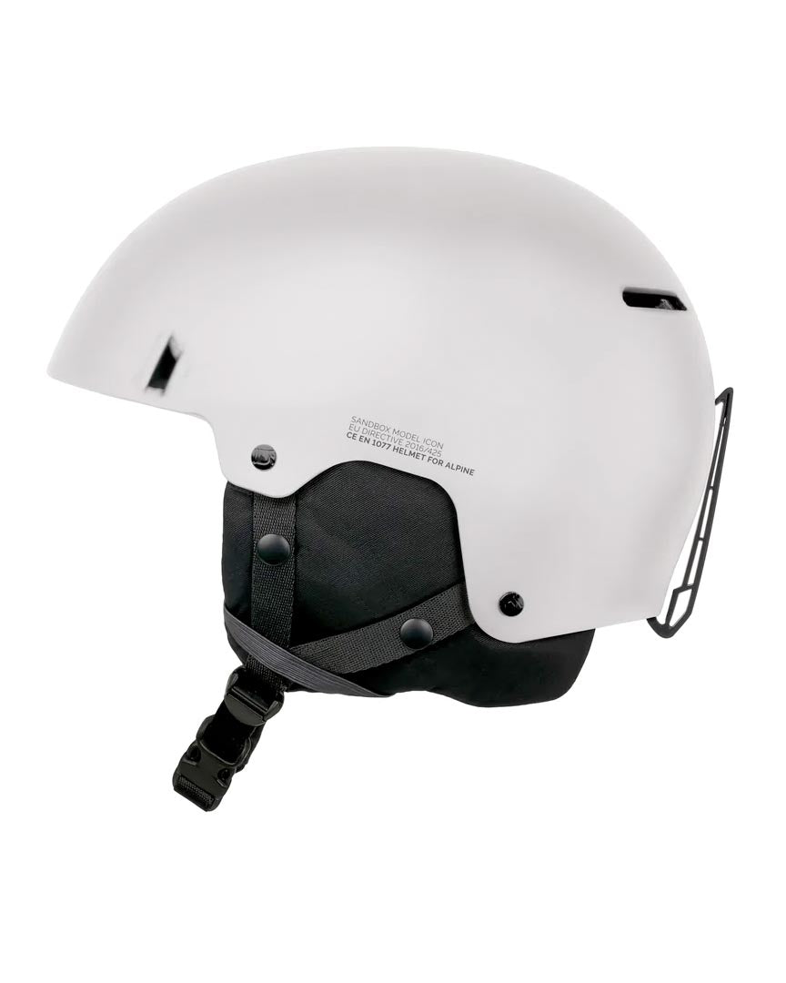 Icon Snow Winter Helmet - White