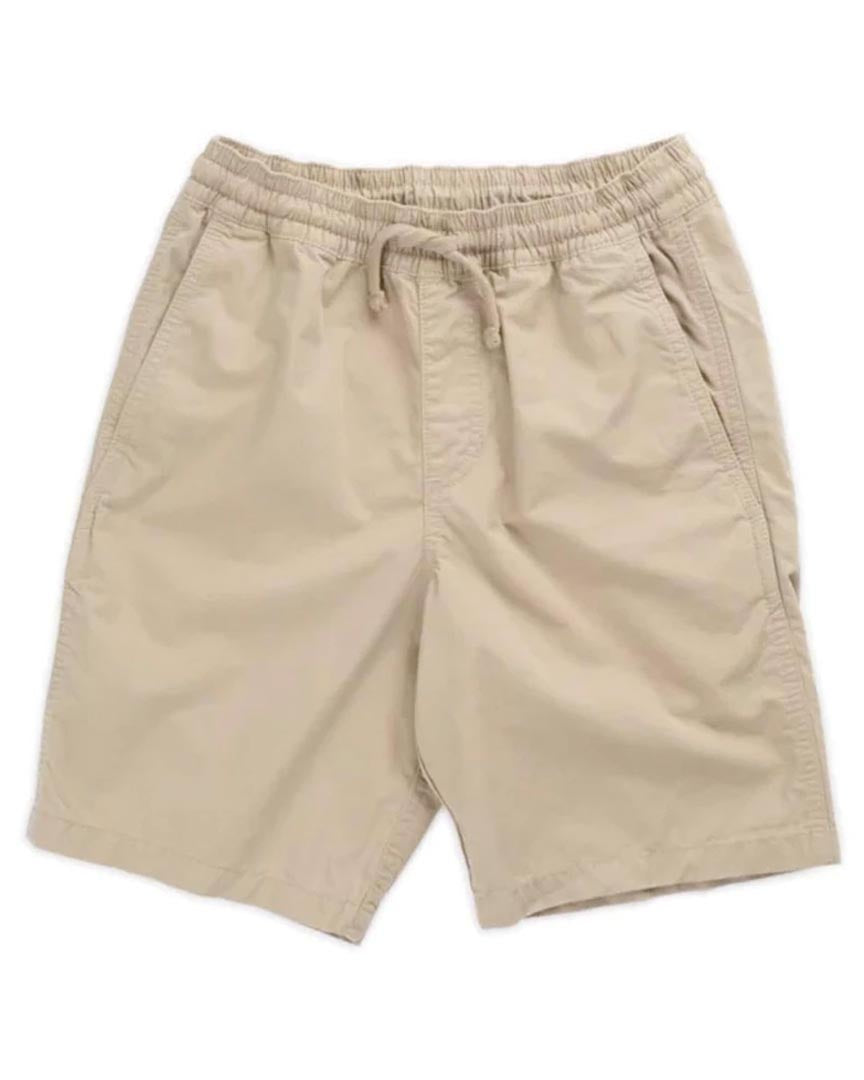 Boys Range Elastic Waist Shorts - Khaki