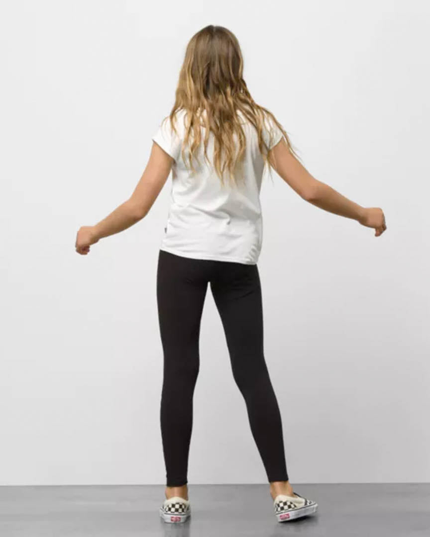 Girls Chalkboard Ii Legg Leggings - Black/White