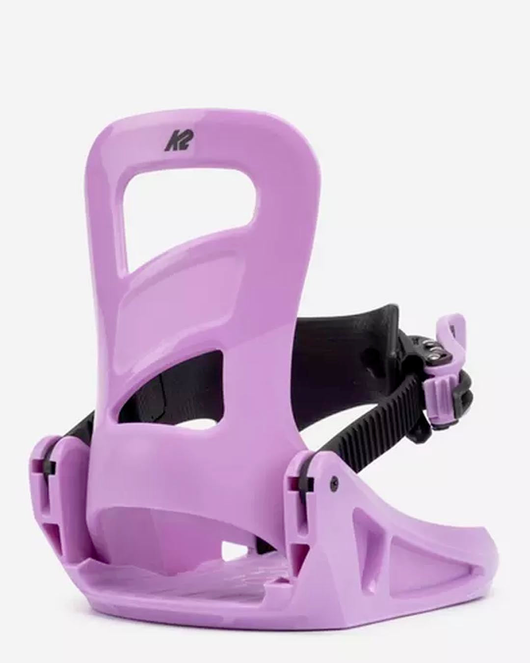 K2 LIL KAT 23-24 フラット　+ バインディング K2 Lil Kat Kids Snowboard Bindings - Purple | Boutique Adrenaline