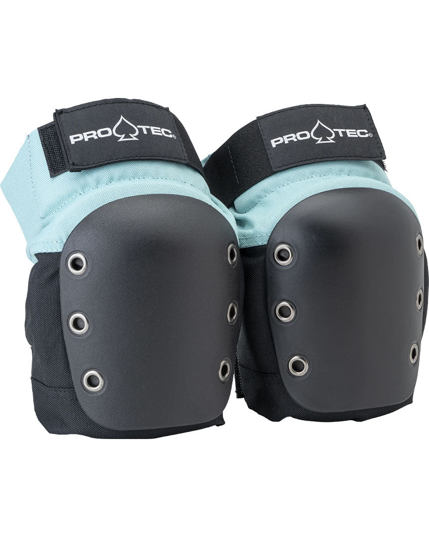 Junior 3 Pack Pad Sets Protective Gear - Sky Brown / Blue Black