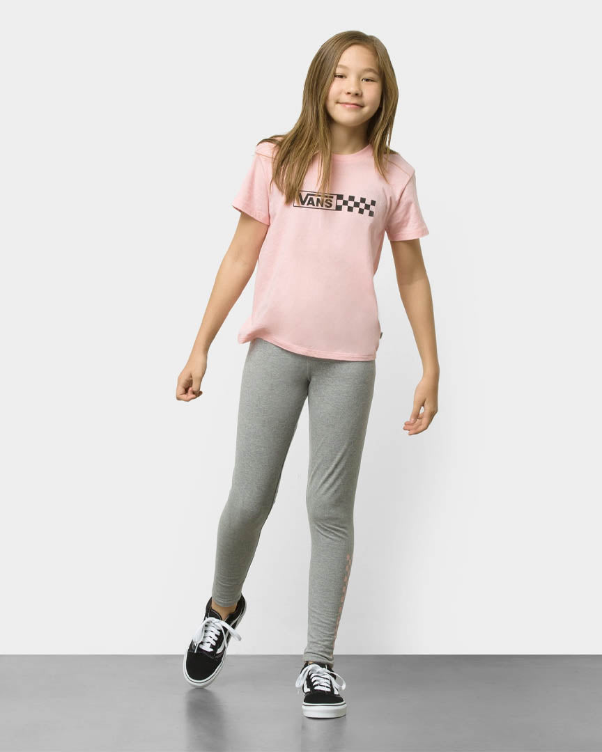 Girls Chalkboard Ii Leggings - Grey