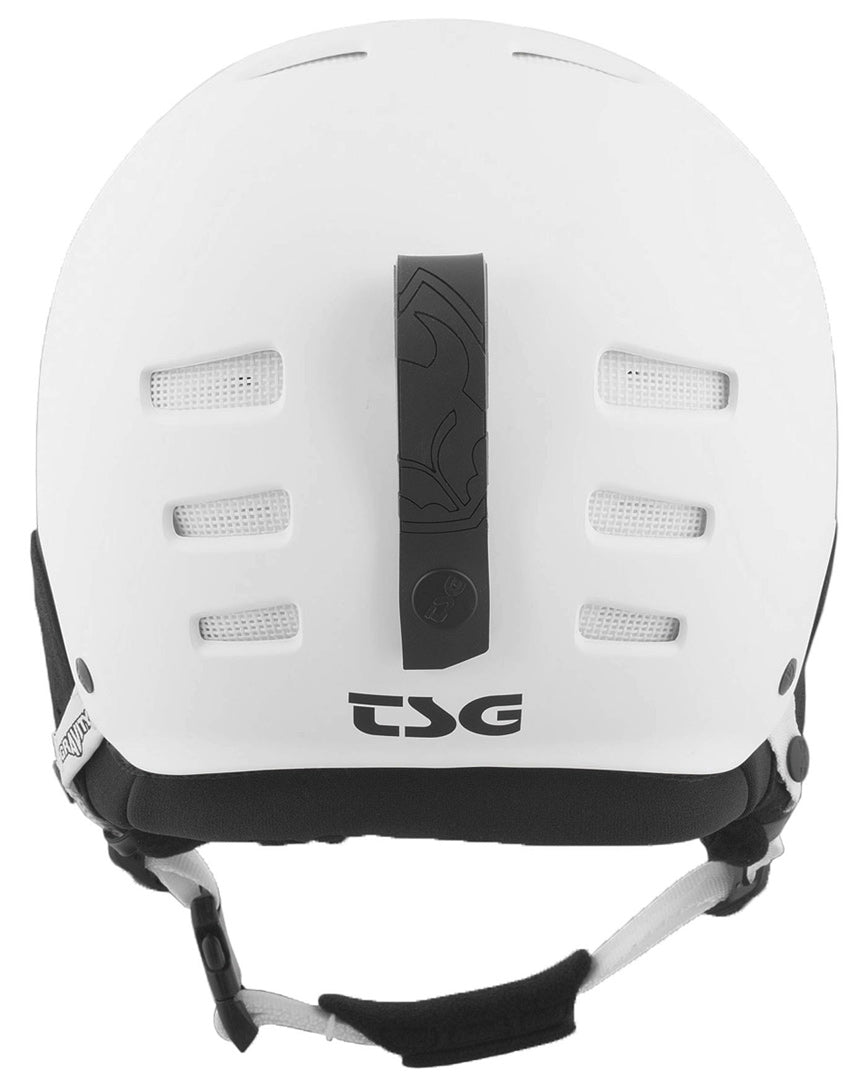 Gravity Solid Color Winter Helmet - Satin White