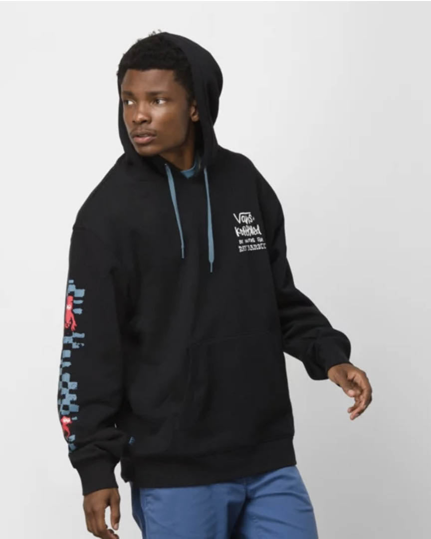 Krooked By Natas For Ray Hoodie - Black