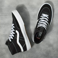 Souliers Crockett High - Black/White
