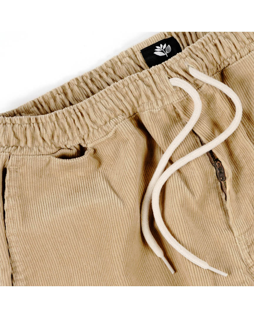 Pants Loose Pants Cord - Camel