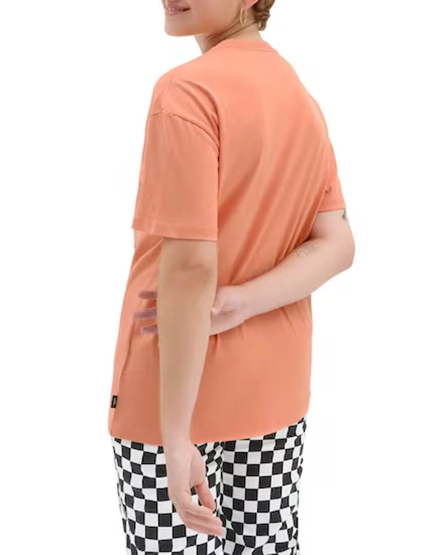 Wmn Flying V Oversized T-shirt - Sun Baked