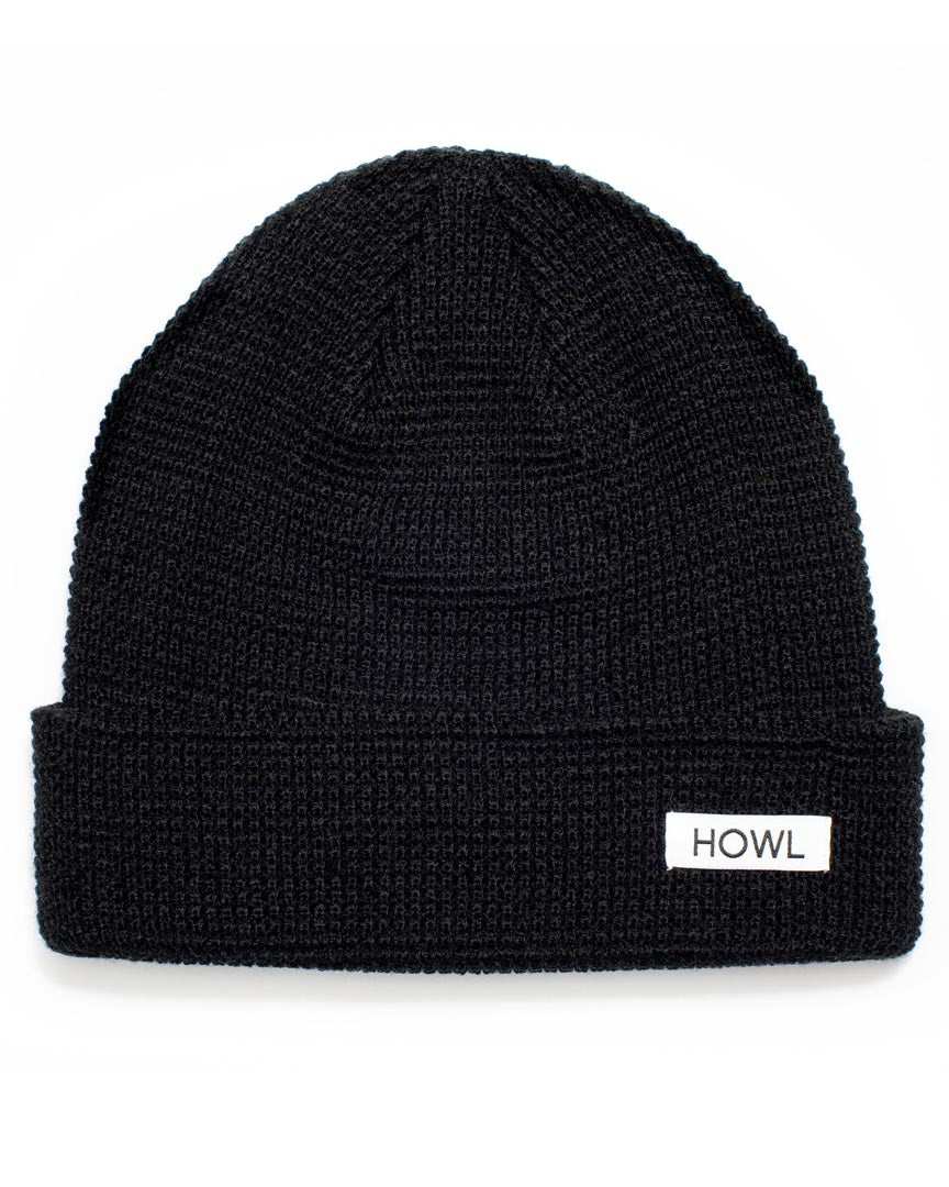 Waffle Beanie Beanie - Black