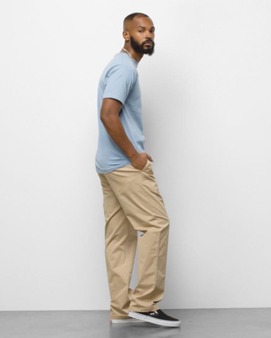 Range Relaxed Elastic Chino Pants - Khaki