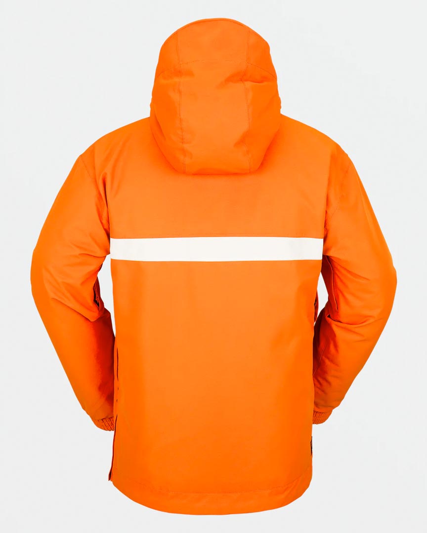 Winter jacket Longo Pullover - Orange Shock