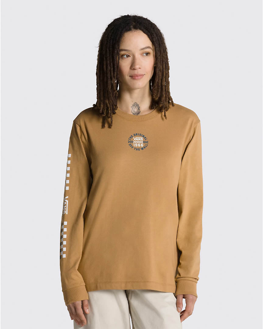 Wmn The Original Ls Bff Tee - Tobacco Brown