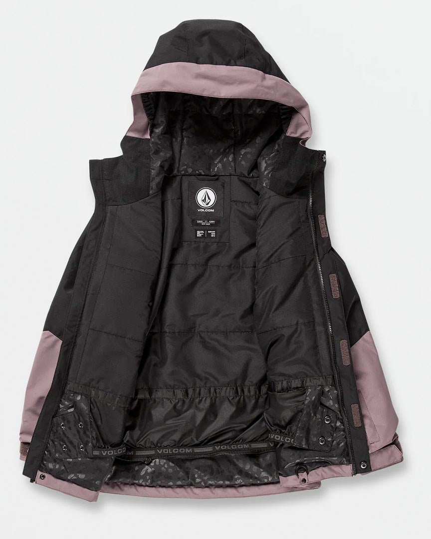 Kids Sass'N'Frass Insulated Winter Jacket - Rosewood