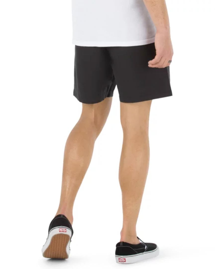 Range Relaxed Elastic Shorts - Black