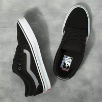 Chukka Low Sidestripe Shoes - Black/Gray/White