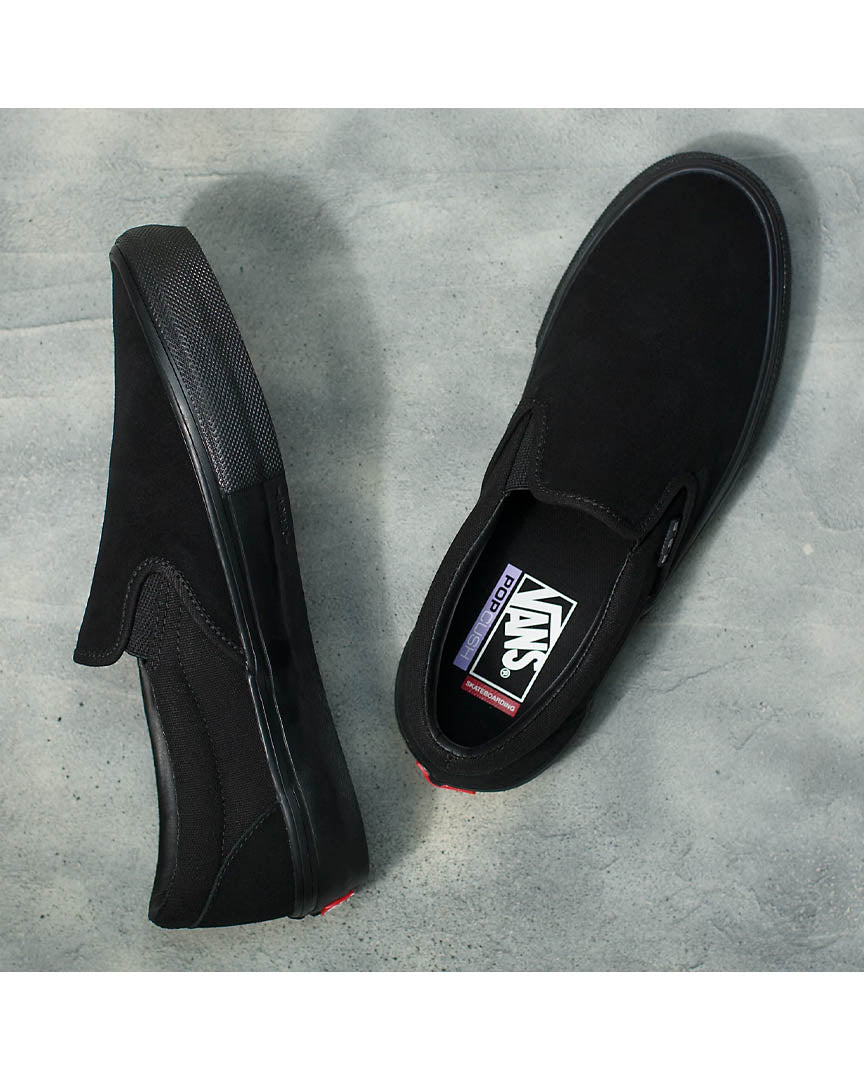 Skate Slip-On Shoes - Black/Black