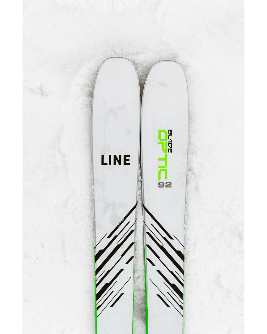 Line Blade Optic 92 Skis 2023 nose