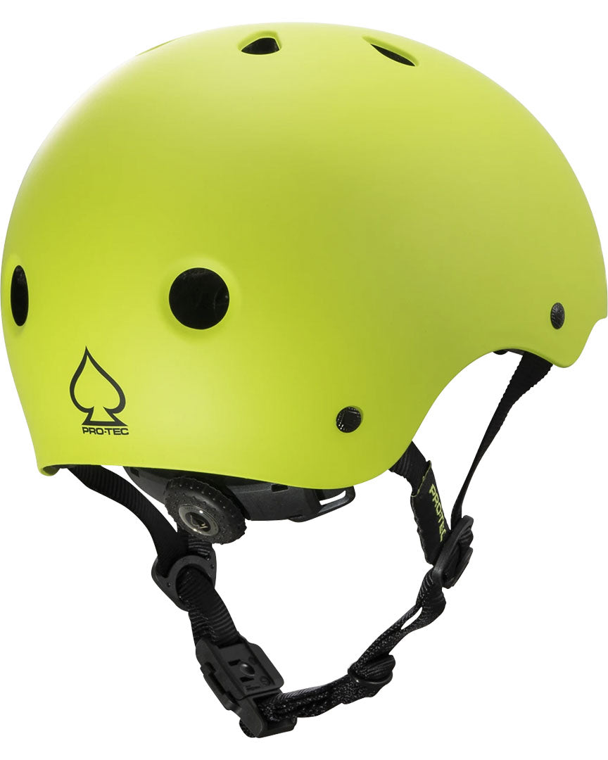 Jr Classic Certified Protective Gear - Matte Lime