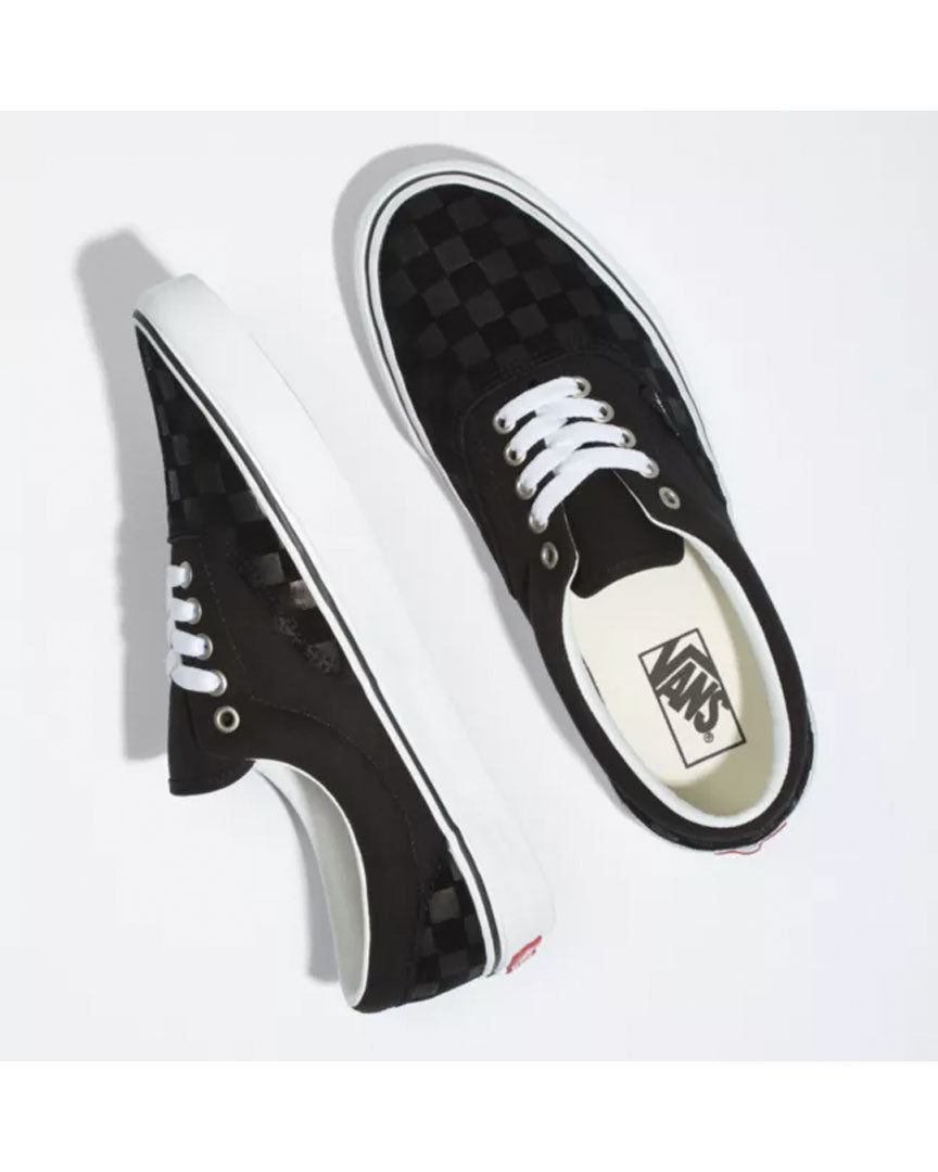 Era Shoes - Deboss Checker Black