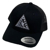 Kids Trucker Lambda Logo Hat - Black