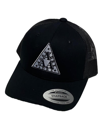 Kids Trucker Lambda Logo Hat - Black