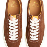 VM001 Suede Lo Shoes - Choc Brown/White