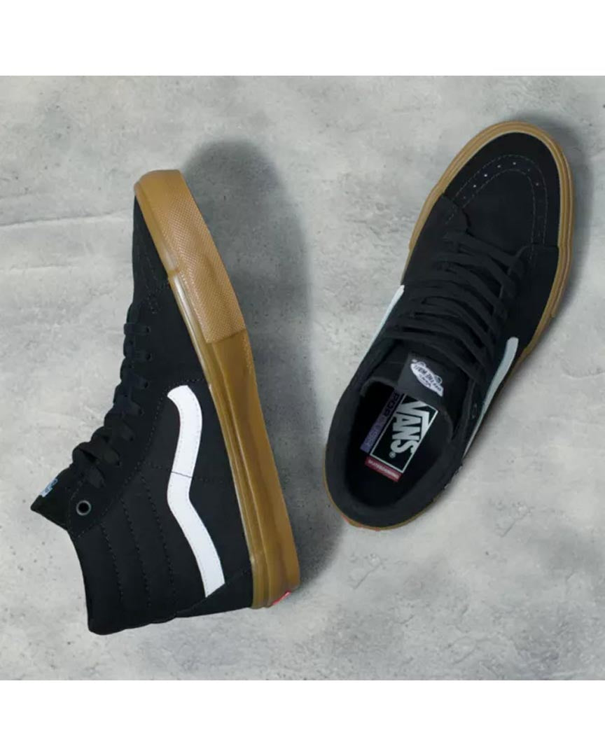 Skate Sk8-Hi Shoes - Black/Gum