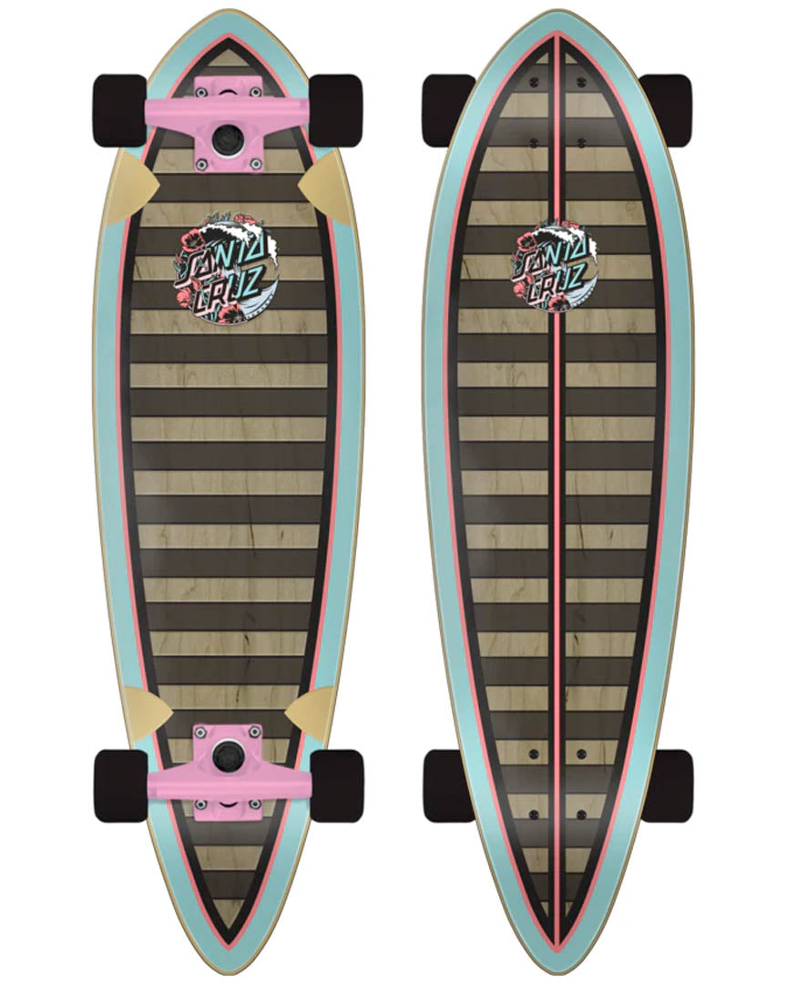 Longboard complet Pintail Wave Dot Splice