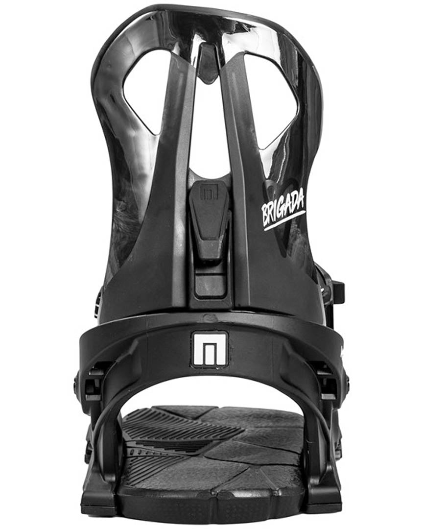 Brigada Snowboard Bindings - Black