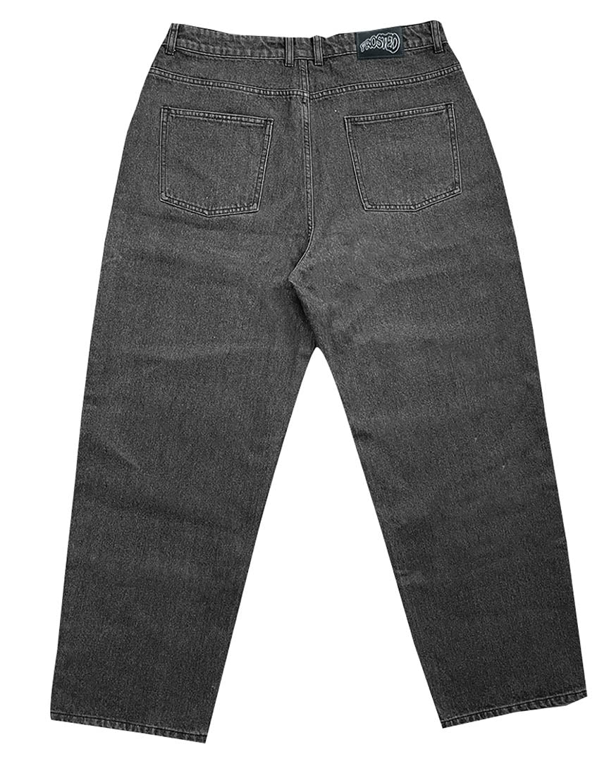 Wavy Pants Jeans - Vintage Black