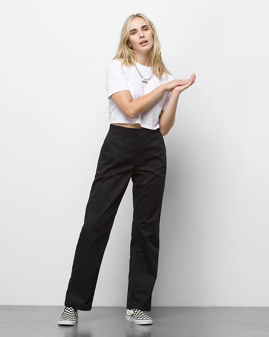 Authentic Chino Relaxed Pants - Black