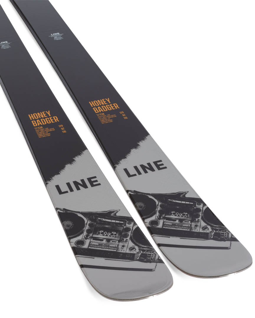 Line Honey Badger Skis 2023 tail